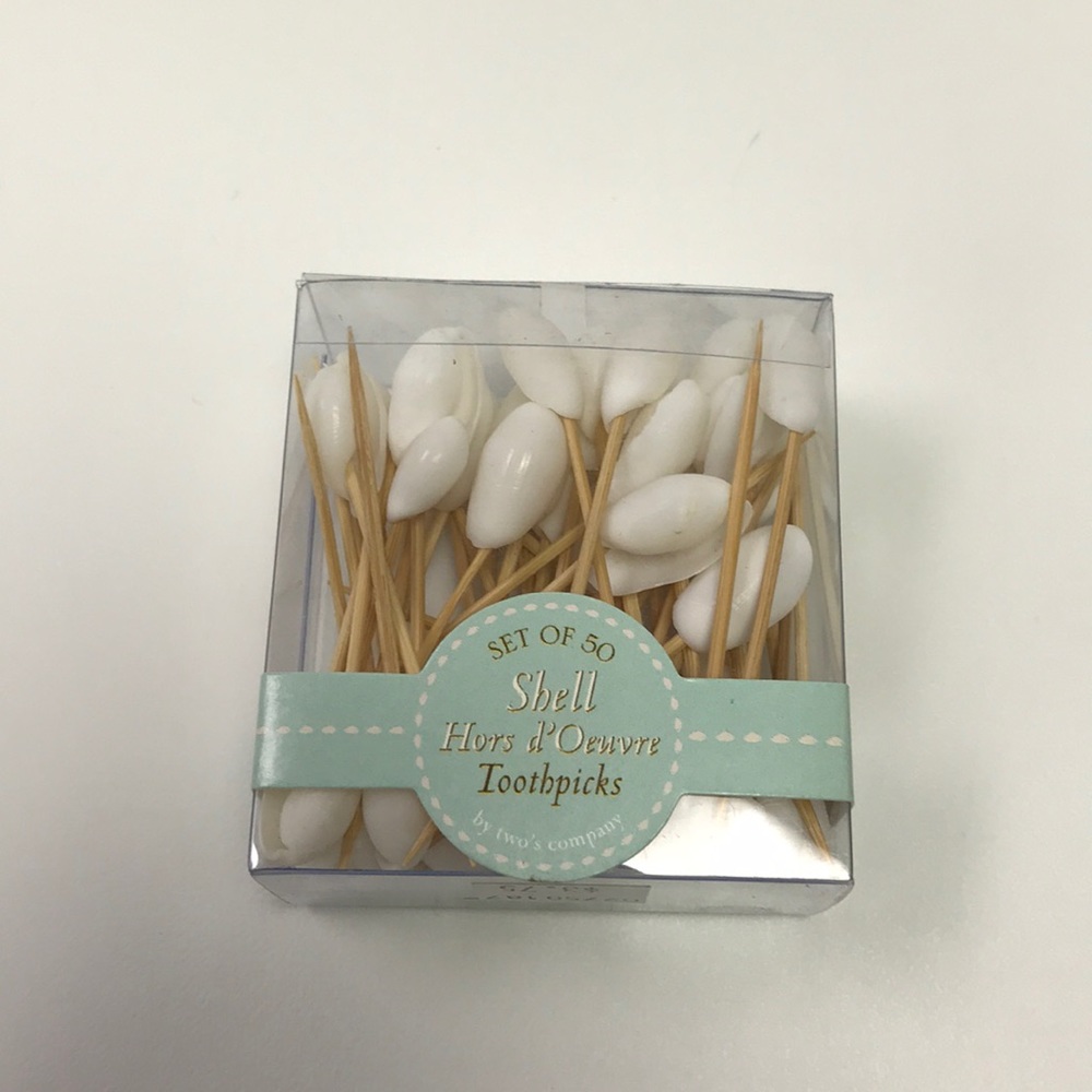 Shell Mini Toothpicks - Picture 1 of 2